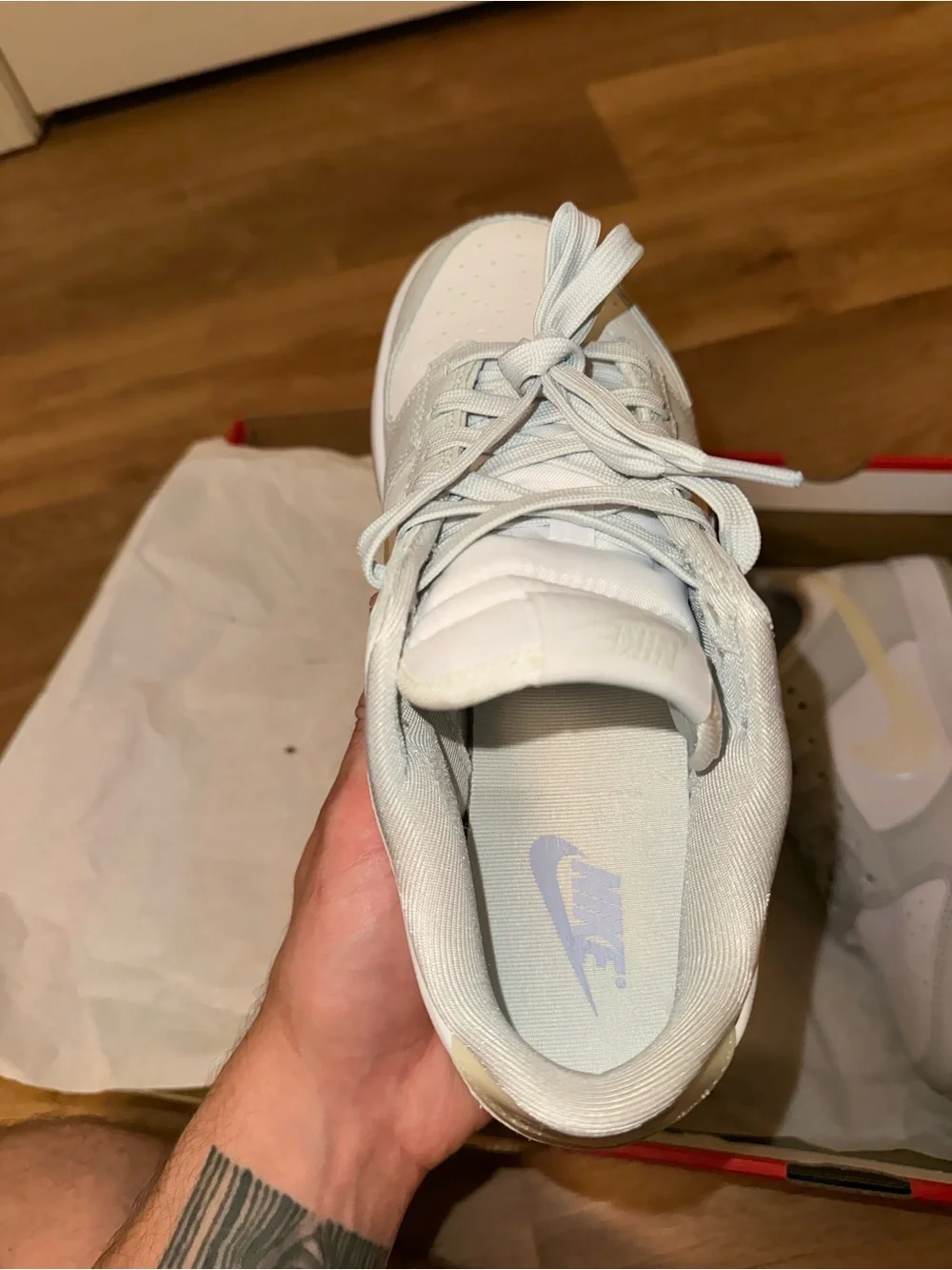 Women’s Nike Dunks (Photon Dust)
Brand New - Size 8 - Picture 3 of 4